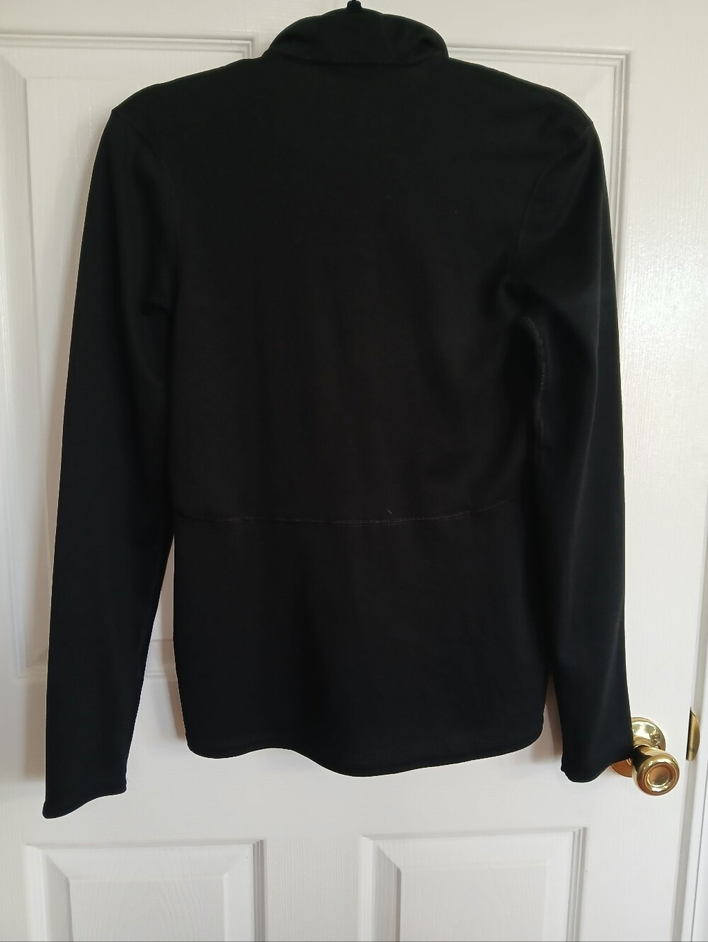 Patagonia Black Half-Zip Pullover Sweater Layering Athleisure Outdoor Hiking - Picture 5 of 5